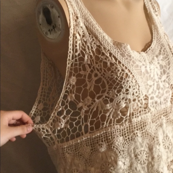 Lrg Garage lacy top/ swimsuit coverup - Picture 4 of 9